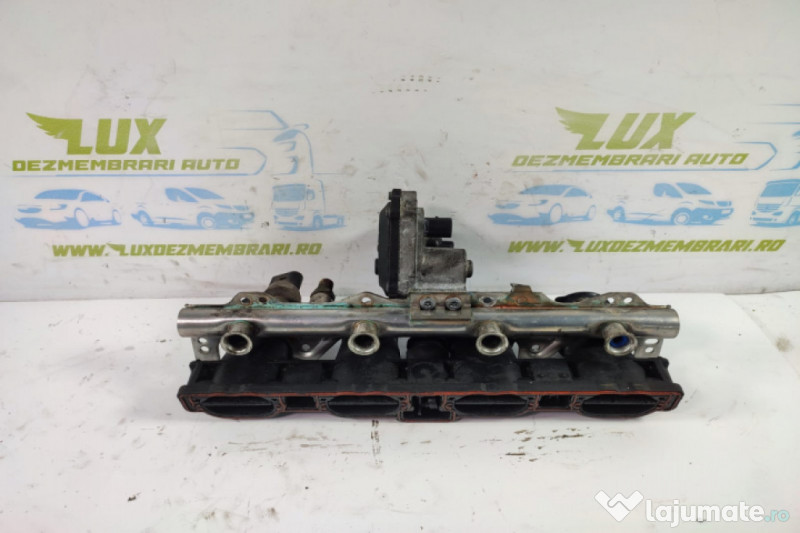 Galerie de admisie cu clapete cu motoras si rampa injectoare