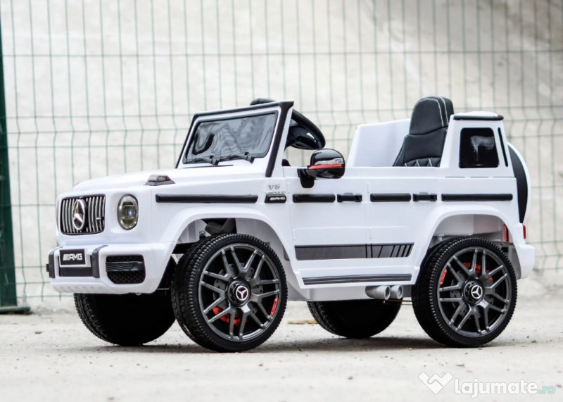 Masinuta electrica pentru copii 2-5 ani, Mercedes G63 AMG, 70W, 12V 