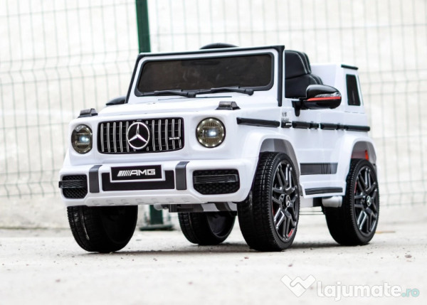 Masinuta electrica pentru copii 2-5 ani, Mercedes G63 AMG, 70W, 12V 