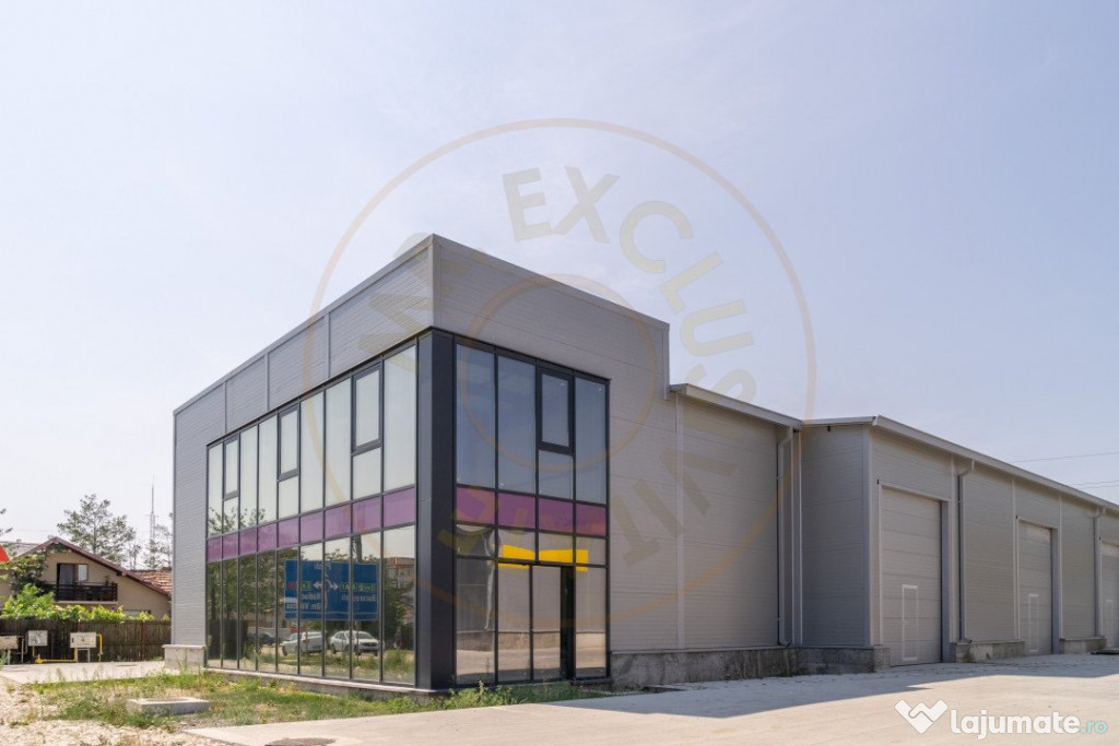 0% Comision-Inchiriere 2 hale noi zona Bascov la DN 7C 