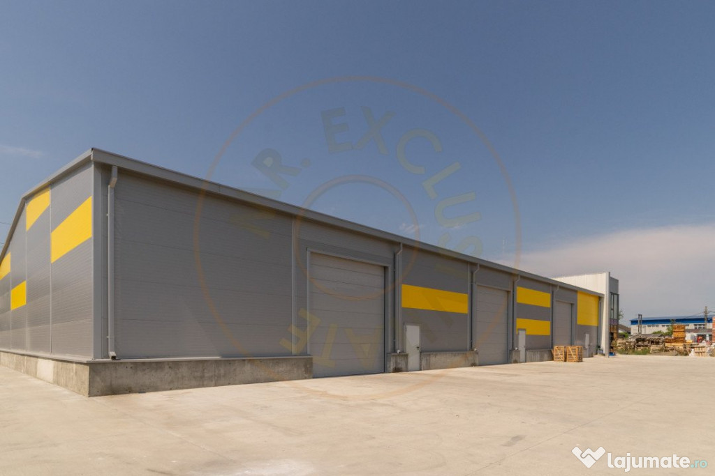 0% Comision-Inchiriere 2 hale noi zona Bascov la DN 7C 