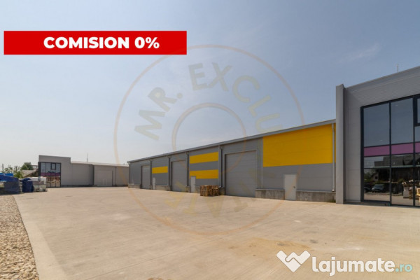 0% Comision-Inchiriere 2 hale noi zona Bascov la DN 7C 