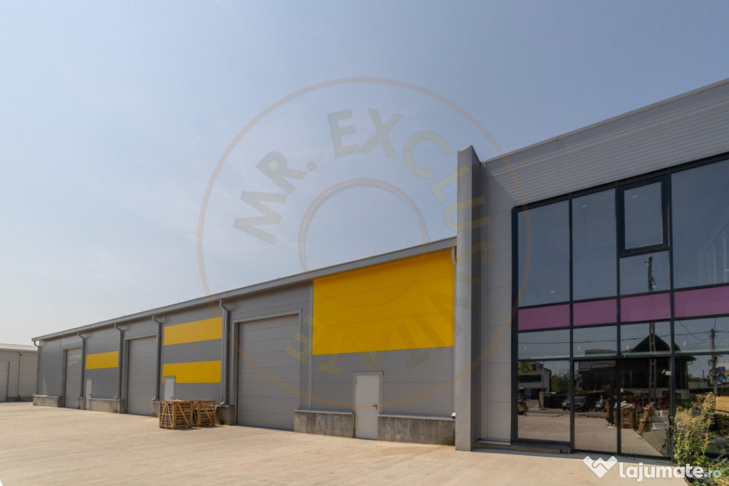 0% Comision-Inchiriere 2 hale noi zona Bascov la DN 7C 