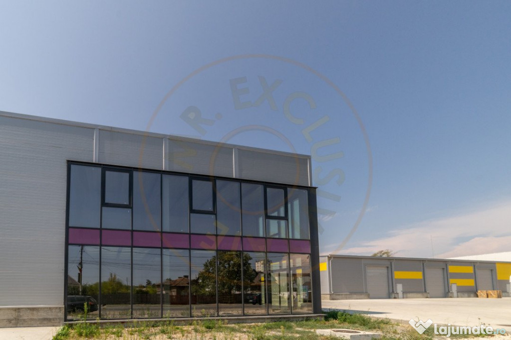 0% Comision-Inchiriere 2 hale noi zona Bascov la DN 7C 