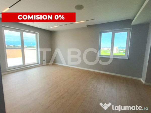 Penthouse spatios cu terase 197 mp si loc de parcare -predar 