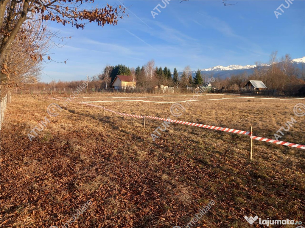 Teren intravilan de 1000 mp in Avrig zona Valea Avrigului 