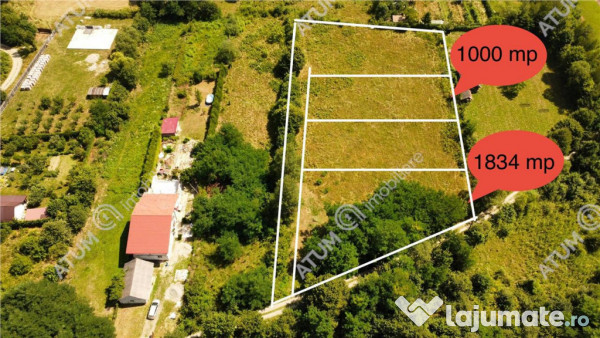 Teren intravilan de 1000 mp in Avrig zona Valea Avrigului 