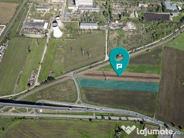 Teren 16,055mp în zona industriala Nord, Arad 