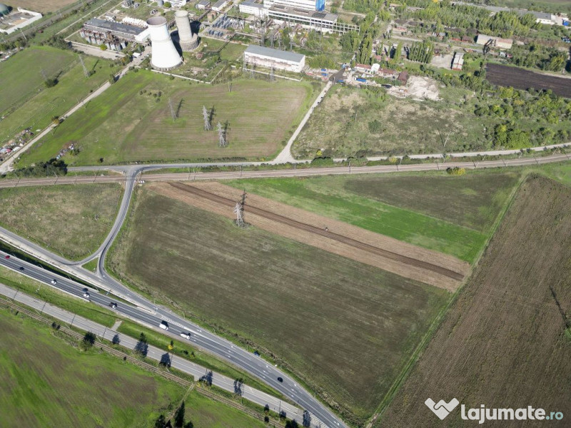 Teren 16,055mp în zona industriala Nord, Arad 
