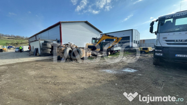 Hala industriala de vanzare acces direct din DnE1 in Cristia