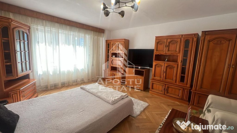 Apartament cu o camera, centrala proprie in zona Lipovei