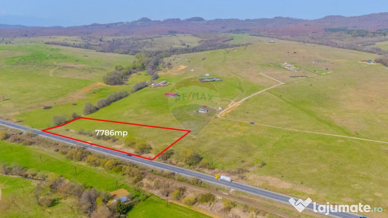 Teren 7786 mp/Curți construcții/Benzinărie 