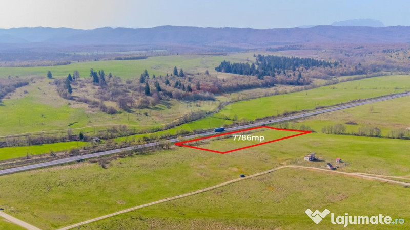 Teren 7786 mp/Curți construcții/Benzinărie 