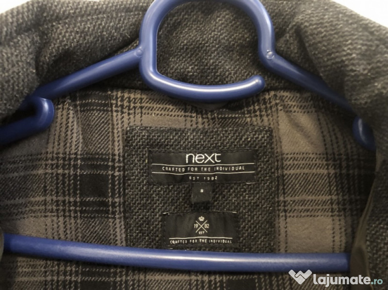 Geaca iarna bărbați NEXT, mărime S/M, cu glugă