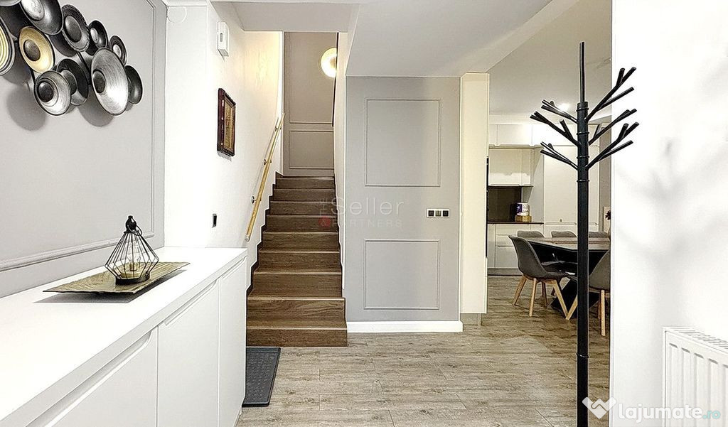 Apartament ce ofera acces catre 2 terase generoase