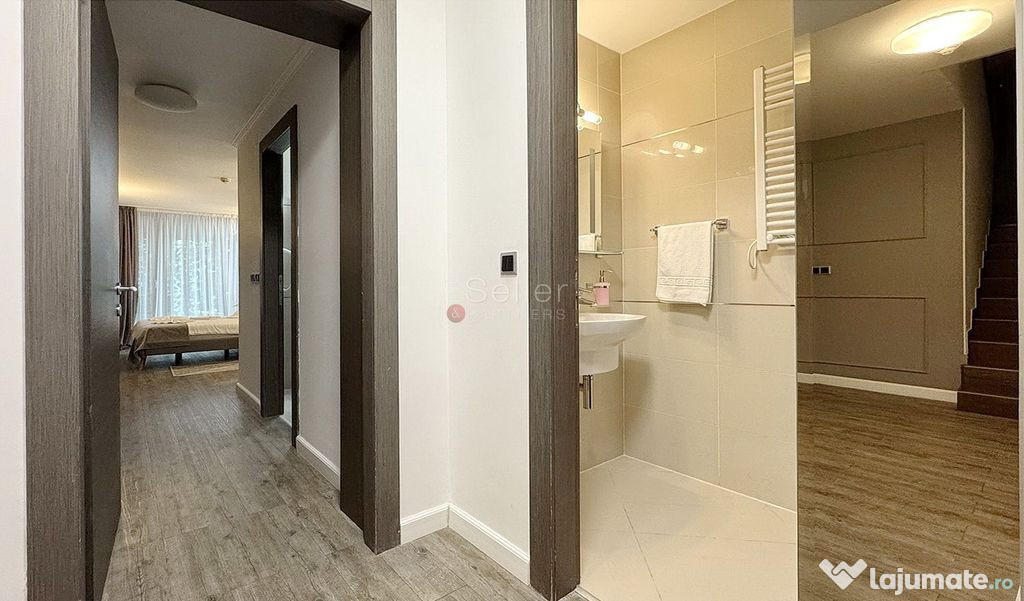 Apartament ce ofera acces catre 2 terase generoase