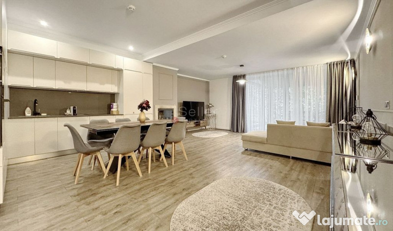 Apartament ce ofera acces catre 2 terase generoase