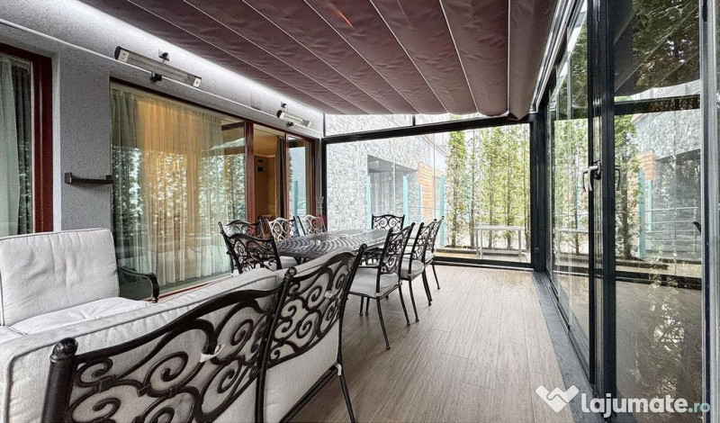 Apartament ce ofera acces catre 2 terase generoase