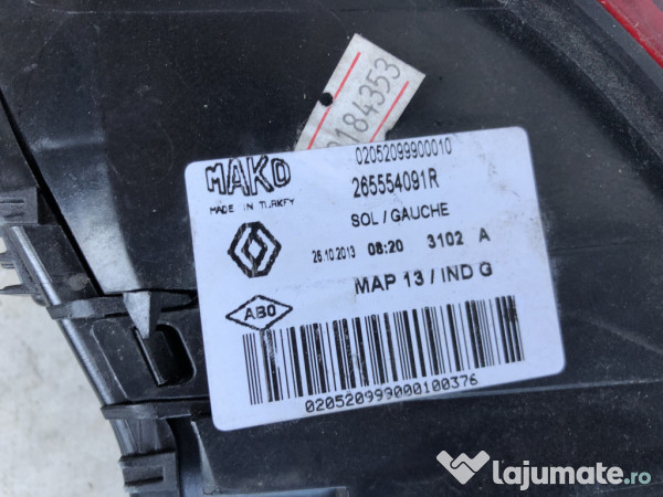 Stop stanga aripa Renault Clio 4 2014