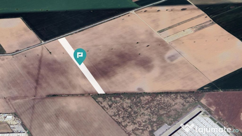 Teren intravilan agricol de vânzare pe A1 la km 23