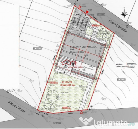Teren cu aut.construire,Sura Mare,langa Sibiu,comision 0 