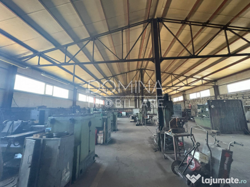 Proprietate industriala - Tg. Jiu - teren + hala + birouri 