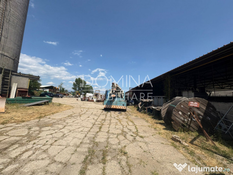 Proprietate industriala - Tg. Jiu - teren + hala + birouri 