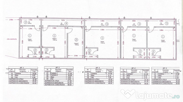 Apartamente noi la curte comuna Zona Bujac, Arad