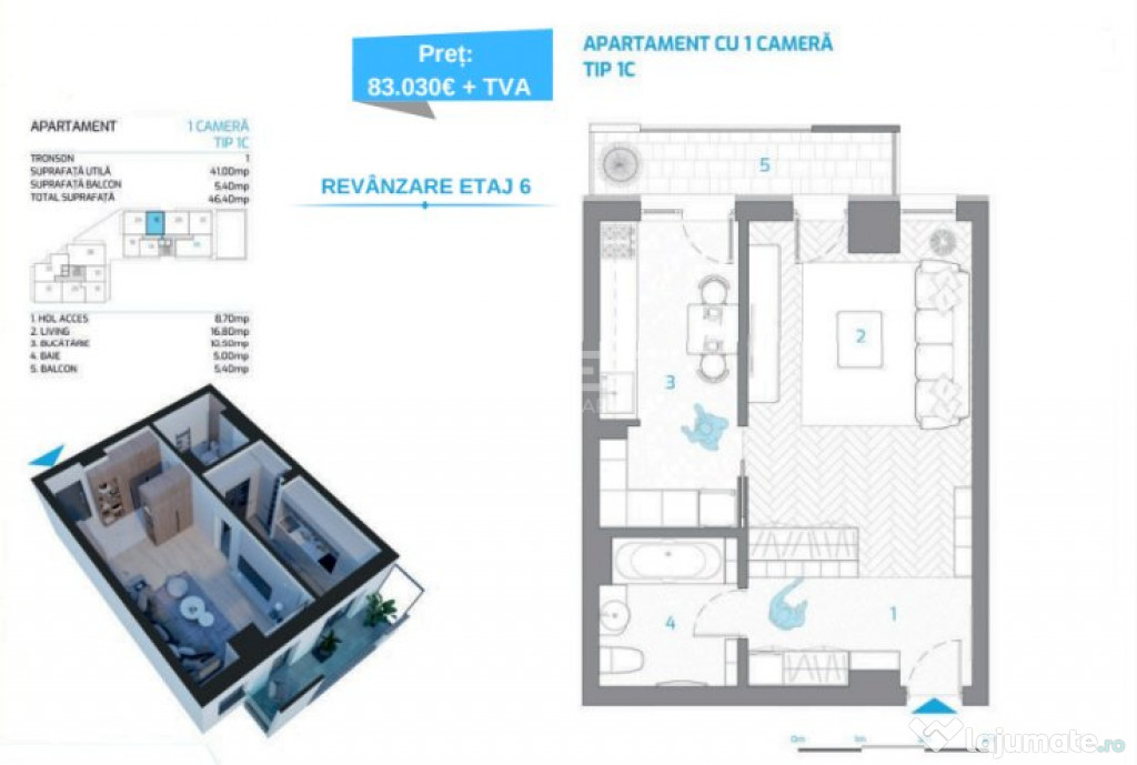 APARTAMENT CU 1 CAMERE , NICOLINA , BLOC NOU 2025