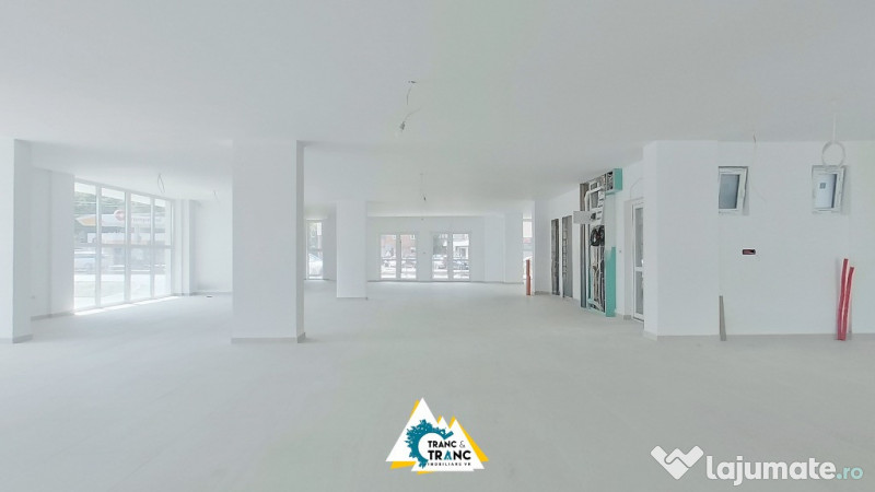 Spațiu comercial nou, de 290 mp, la prima inchiriere, pe Calea Radnei