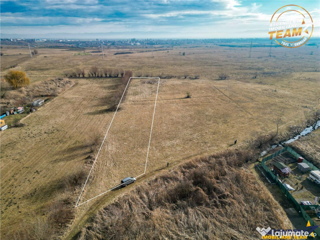 Teren extravilan de 5.800 mp in Sfantu Gheorghe:oportunitate 