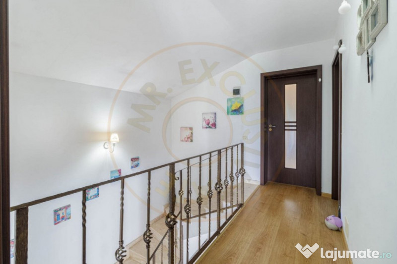 Casă individuală P+M, 5 camere, teren 439 mp – complet u 