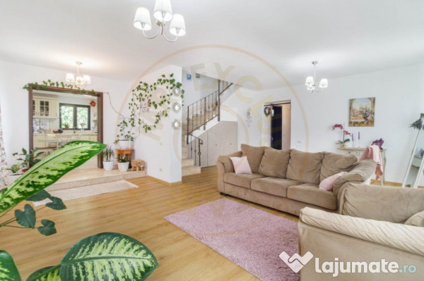 Casă individuală P+M, 5 camere, teren 439 mp – complet u 