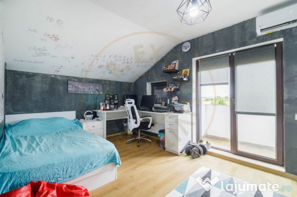 Casă individuală P+M, 5 camere, teren 439 mp – complet u 