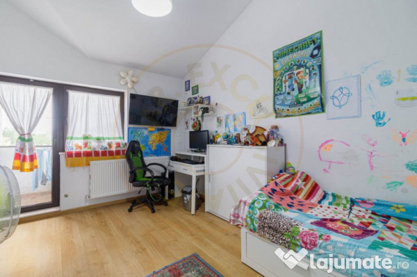 Casă individuală P+M, 5 camere, teren 439 mp – complet u 