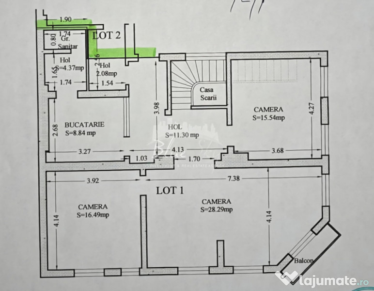 Spatiu pentru birouri situat in Centru-Str. Stefan Mihailean 