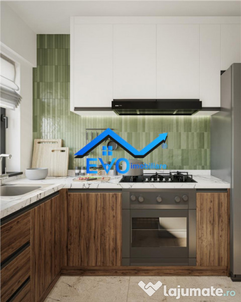 Apartament de , 1 camera, open space, Galata 