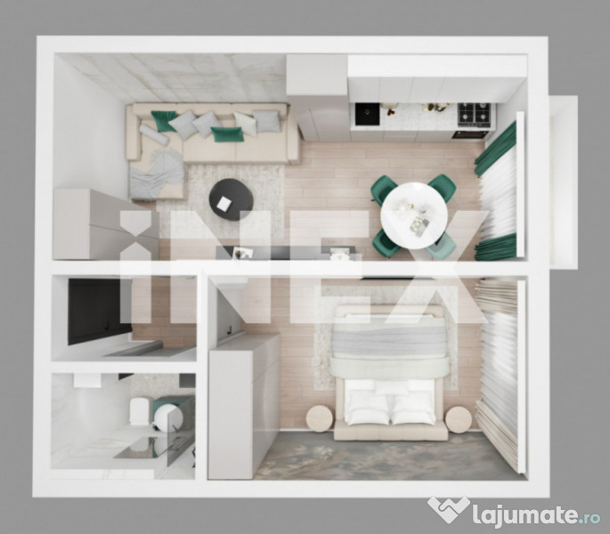 Garsoniera decomandata in Pitesti | Zona Stadion