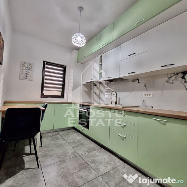 Apartament cu 2 camere mobilat cu gradina proprie de 50 m... 