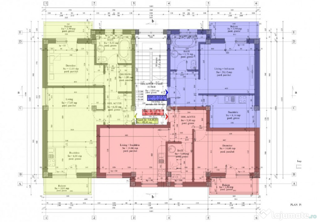 Apartamente cu 2 camere noi & finalizate de vânzare în zon