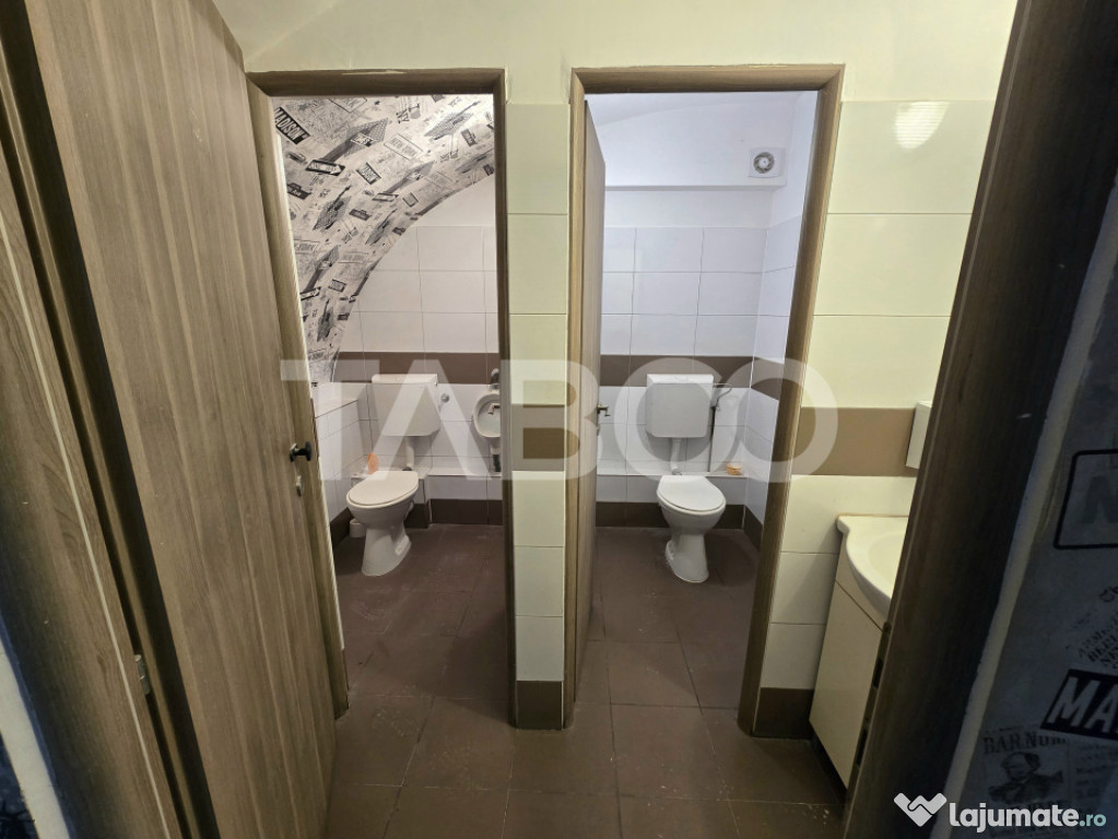 Spatiu comercial de vanzare 55 mp curte parcare zona Central 