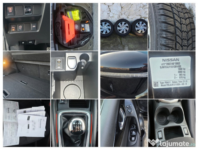 Nissan Qashqai/2015/1,2 DIG-T/116 CP/95900KM/Clima/Senzori/Pilot/Led 