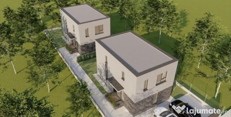 Vila ind.3cam+2bai+2parcari+192mp curte/centru Popesti-Le... 