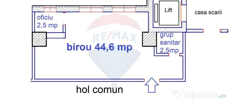 Birou de închiriat în Brașov zona centrală în clădi...