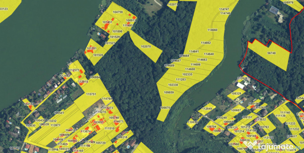 Teren de Vis pe malul lacului Snagov / 4000 mp in inima Natu