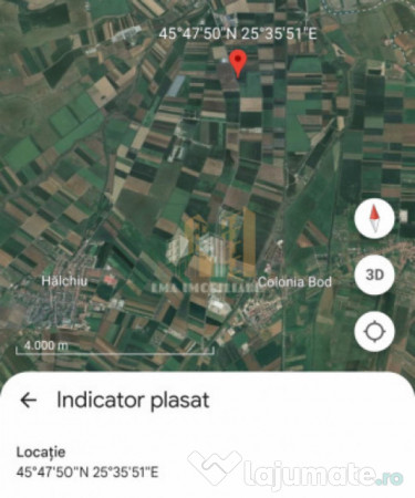 Teren intravilan industrial DN 13 Calea Feldioarei Brasov