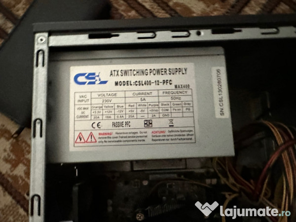 Pc procesor I5 cu nvidia gtx 1050