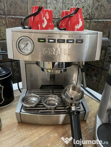 Espressor semi profesional graef + rasnita 