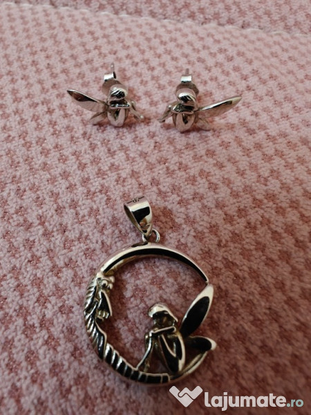 Set argint zane deosebit