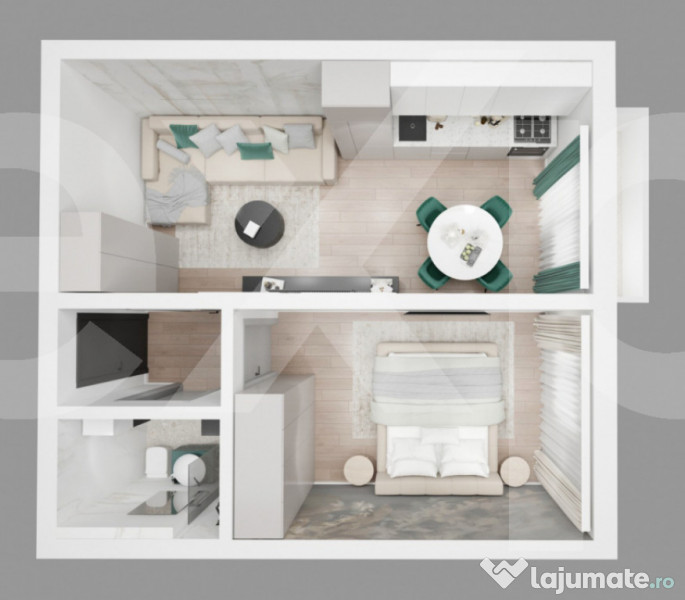 Garsoniera decomandata in Pitesti | Zona Stadion